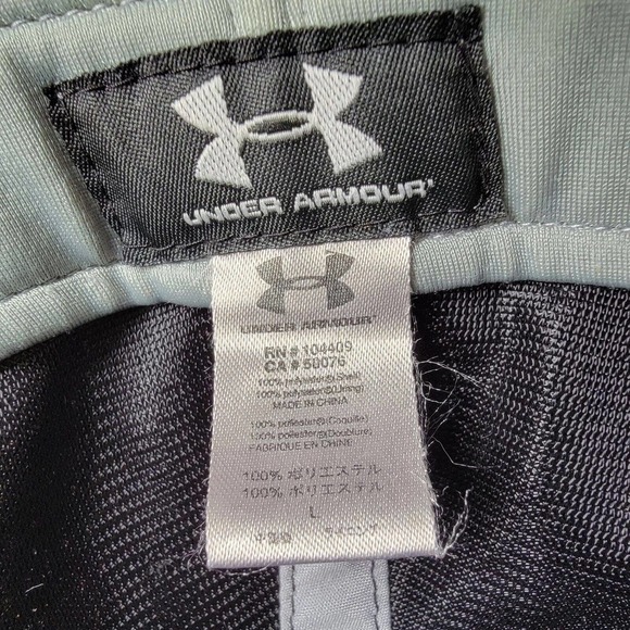 Texas Tech Red Raiders Fitted Under Armour‎ Large Black Red Ball Cap Hat - Picture 9 of 10